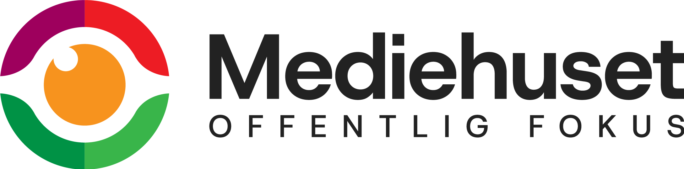 mediehuset offentlig fokus logo
